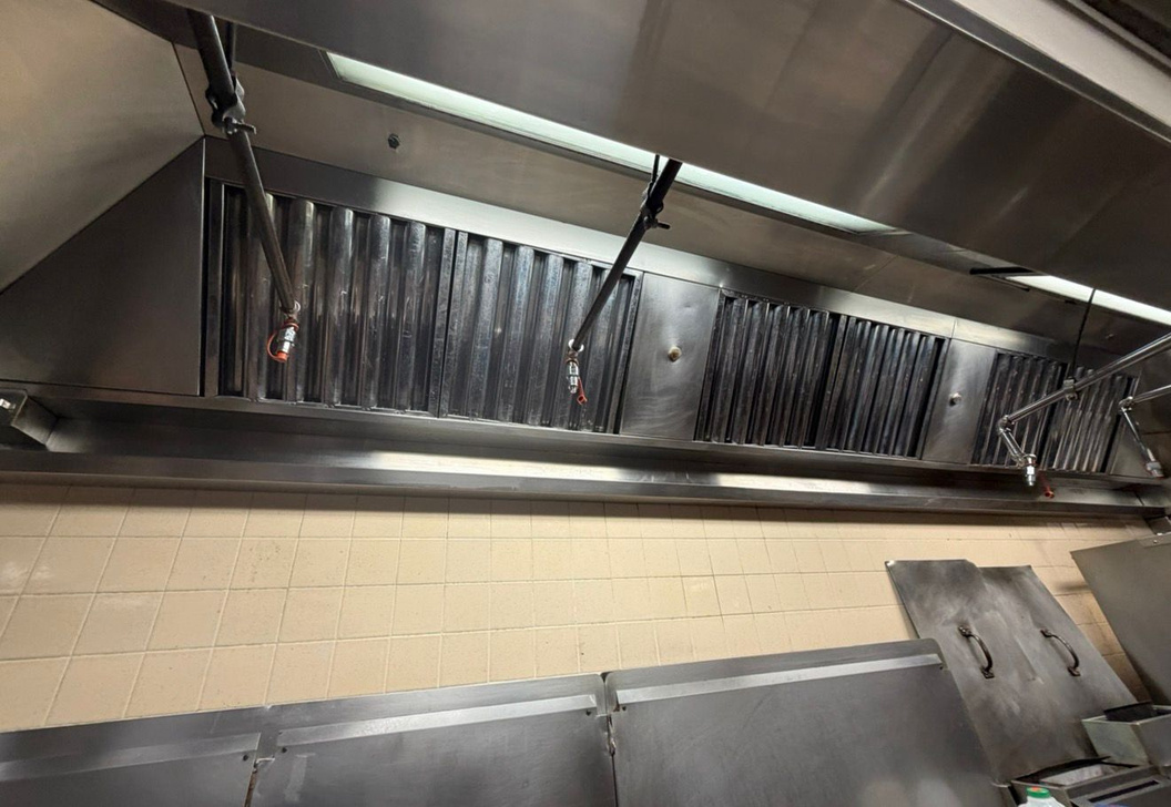 Kitchen hood cleaning