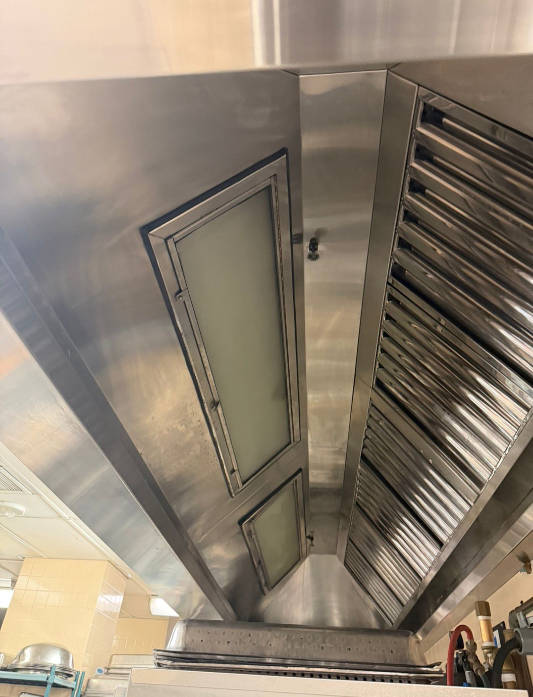 Kitchen hood cleaning