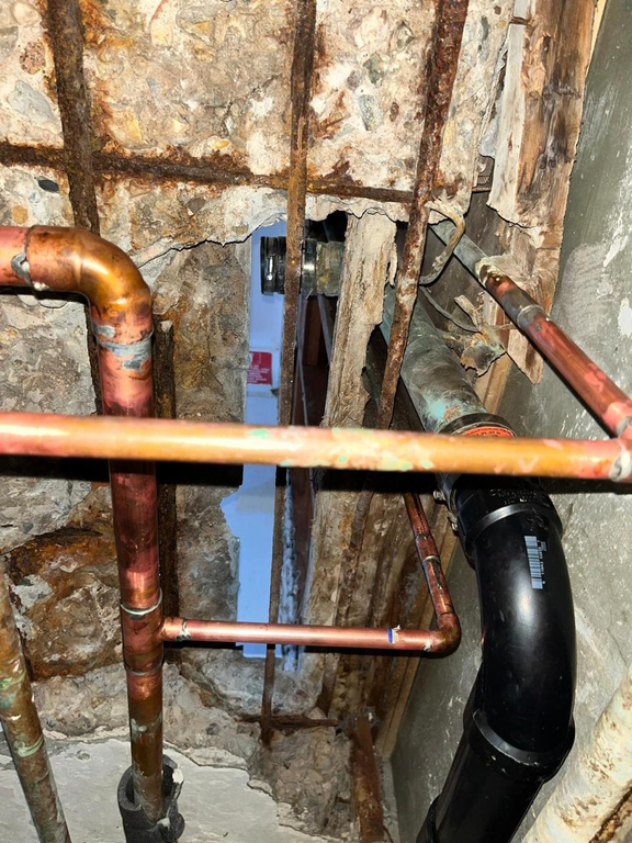 Plumbing work